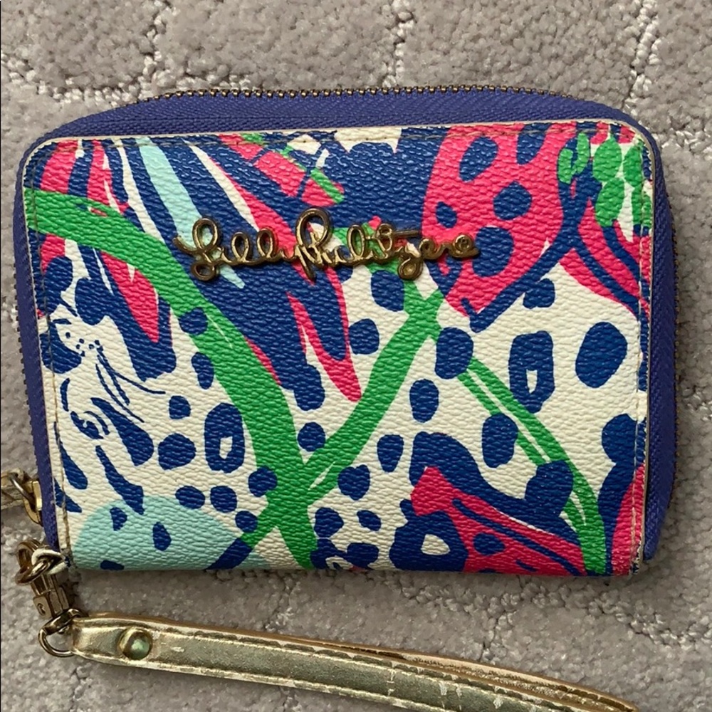 Used Lilly Pulitzer Wallet/Wristlet